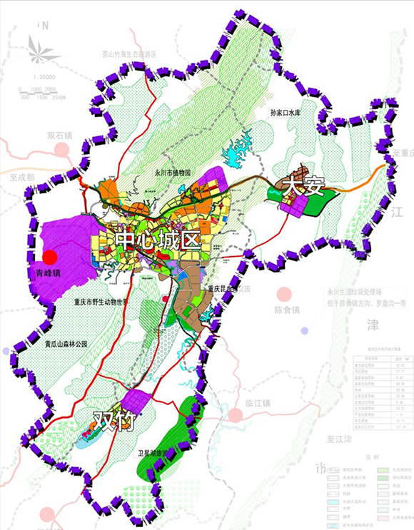 永川最新規(guī)劃圖