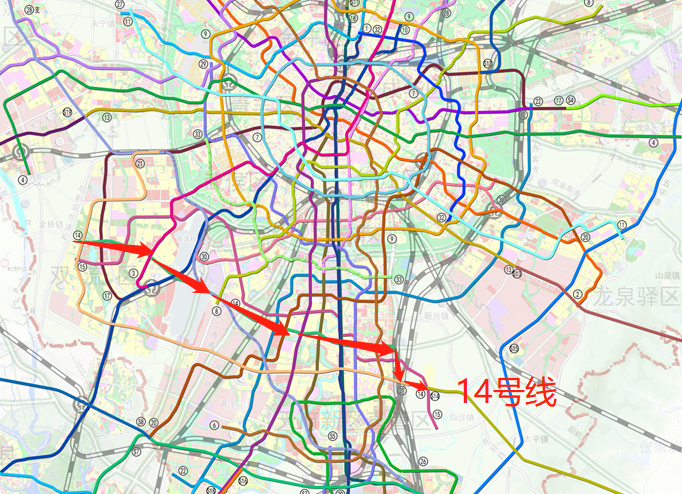 成都地鐵15號線，連接未來，助力城市騰飛